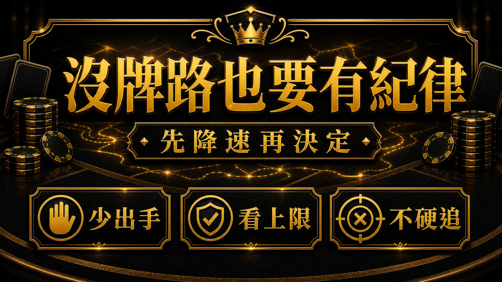 百家樂不看路打法可行嗎？隨機局、路單判讀與下注紀律｜大老爺娛樂城