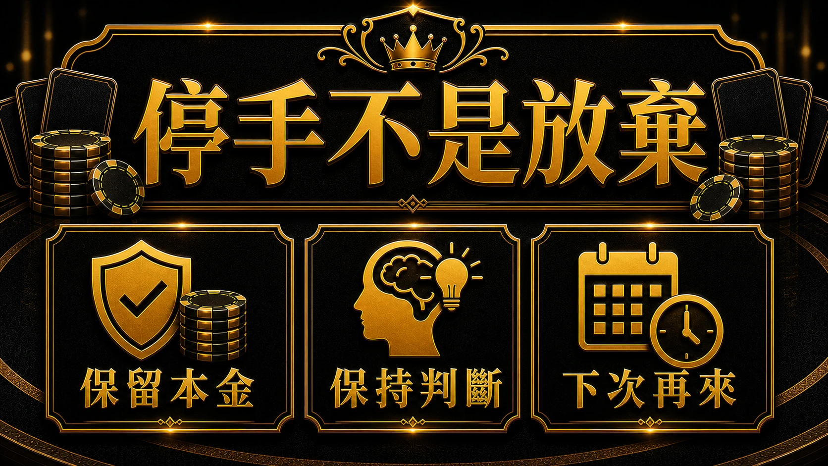 百家樂心態怎麼穩 風險邊界與停手提醒 大老爺娛樂城