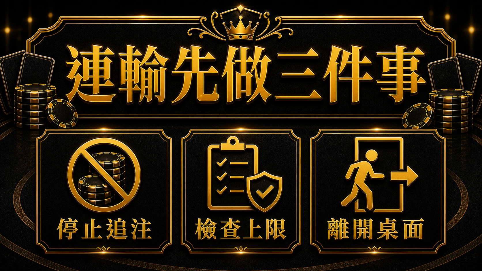 百家樂連輸壓力怎麼解 規則流程與判斷重點 大老爺娛樂城