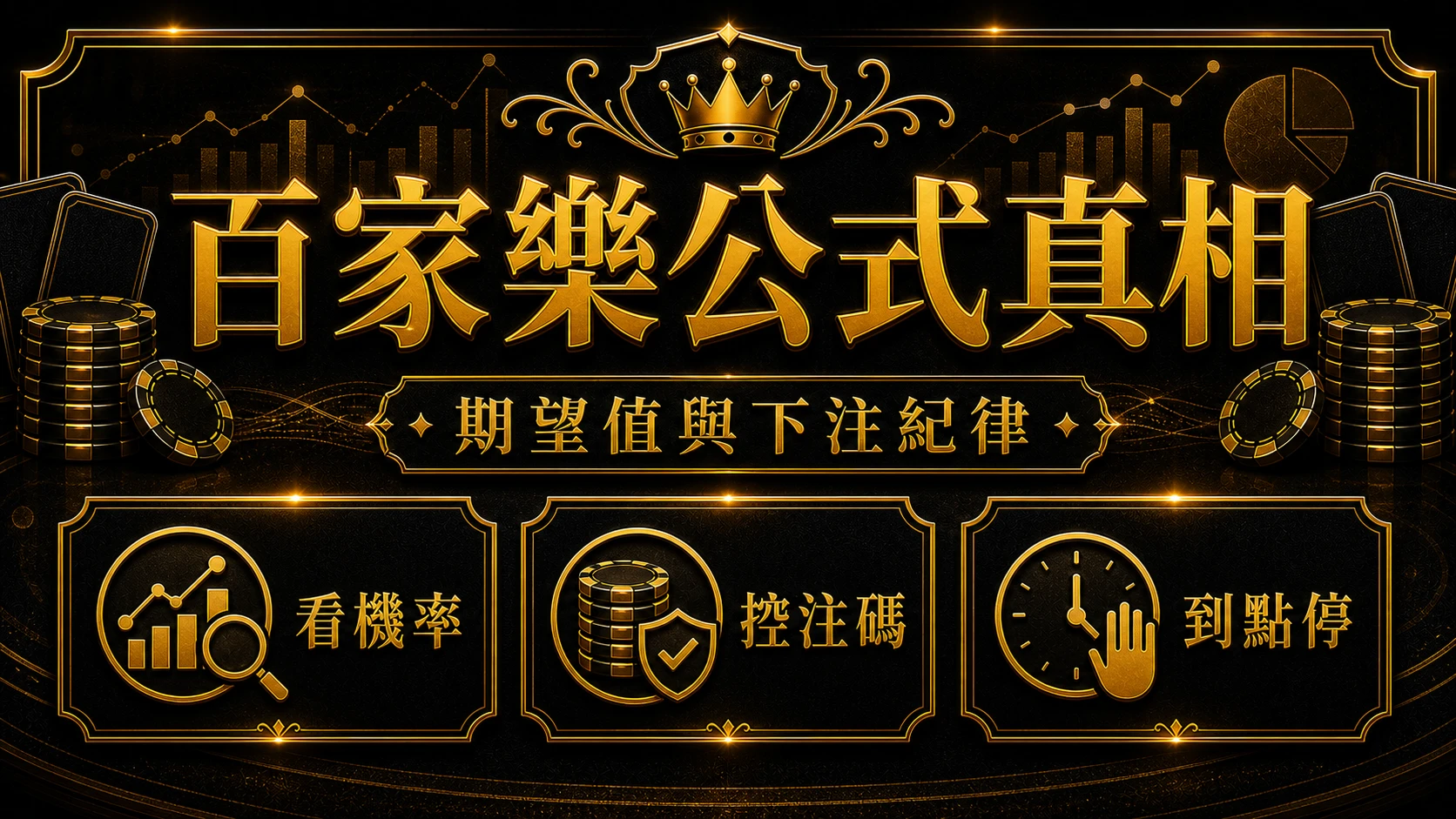 百家樂盈利公式能信嗎？期望值、成本與下注紀律解析｜大老爺娛樂城