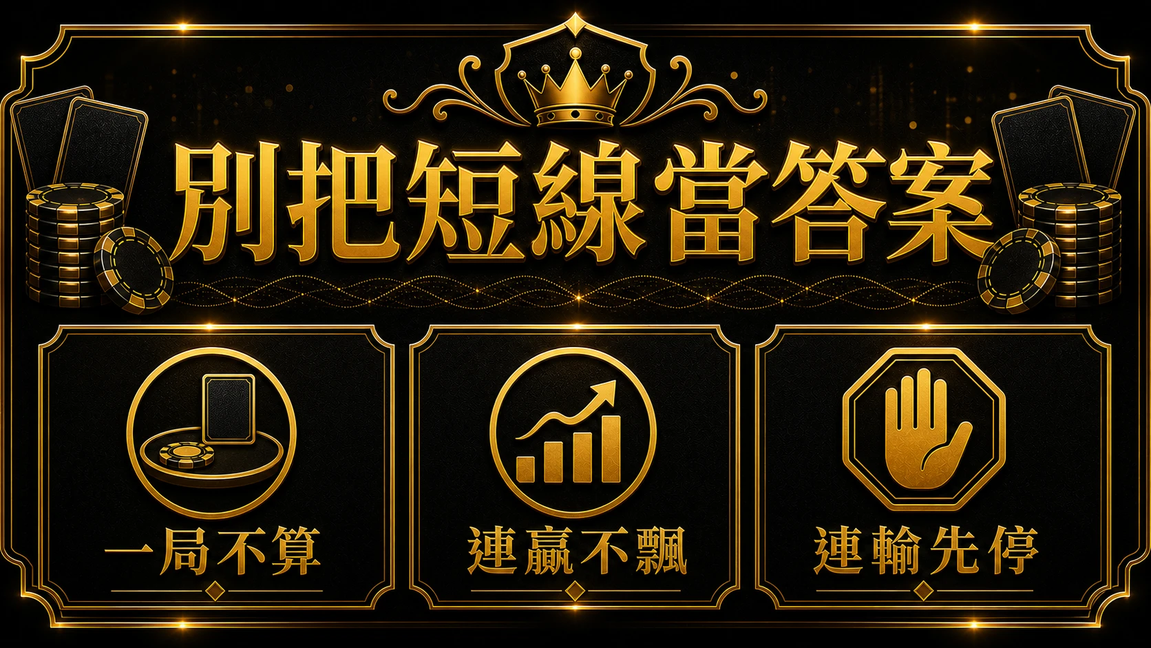 百家樂盈利公式能信嗎 風險邊界與停手提醒 大老爺娛樂城
