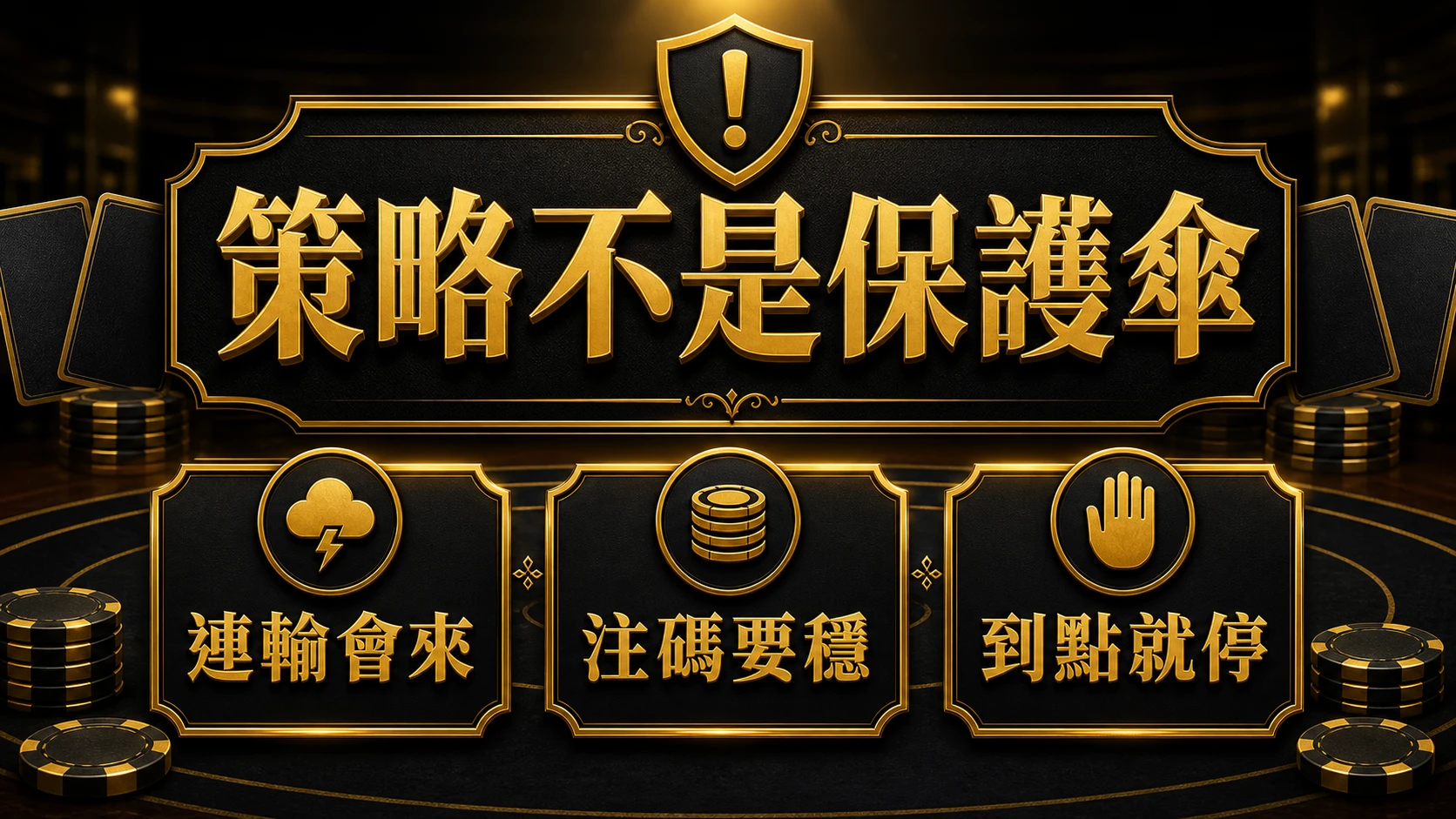 百家樂實戰投注法有哪些 風險邊界與停手提醒 大老爺娛樂城