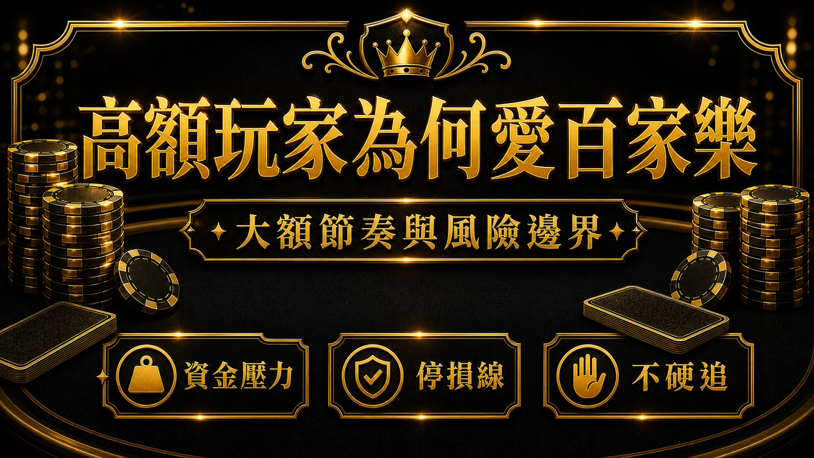 為什麼高投注額玩家愛玩百家樂？遊戲設計、節奏與風險｜大老爺娛樂城