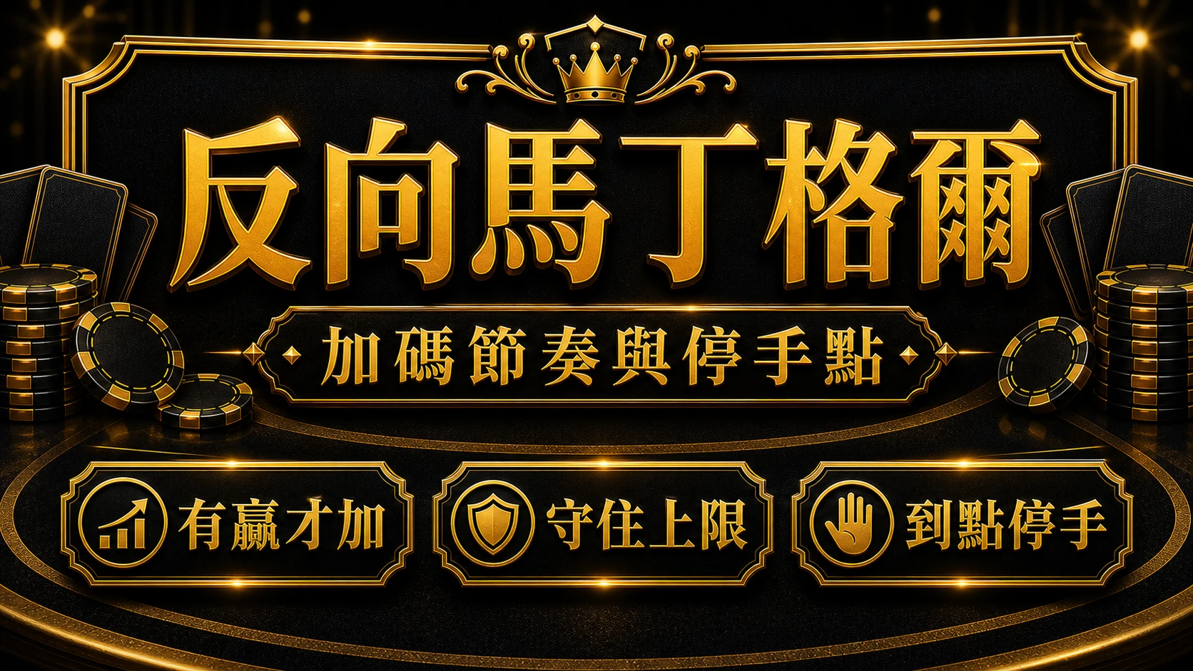 反向馬丁格爾適合百家樂嗎？加碼節奏、風險與停手點｜大老爺娛樂城