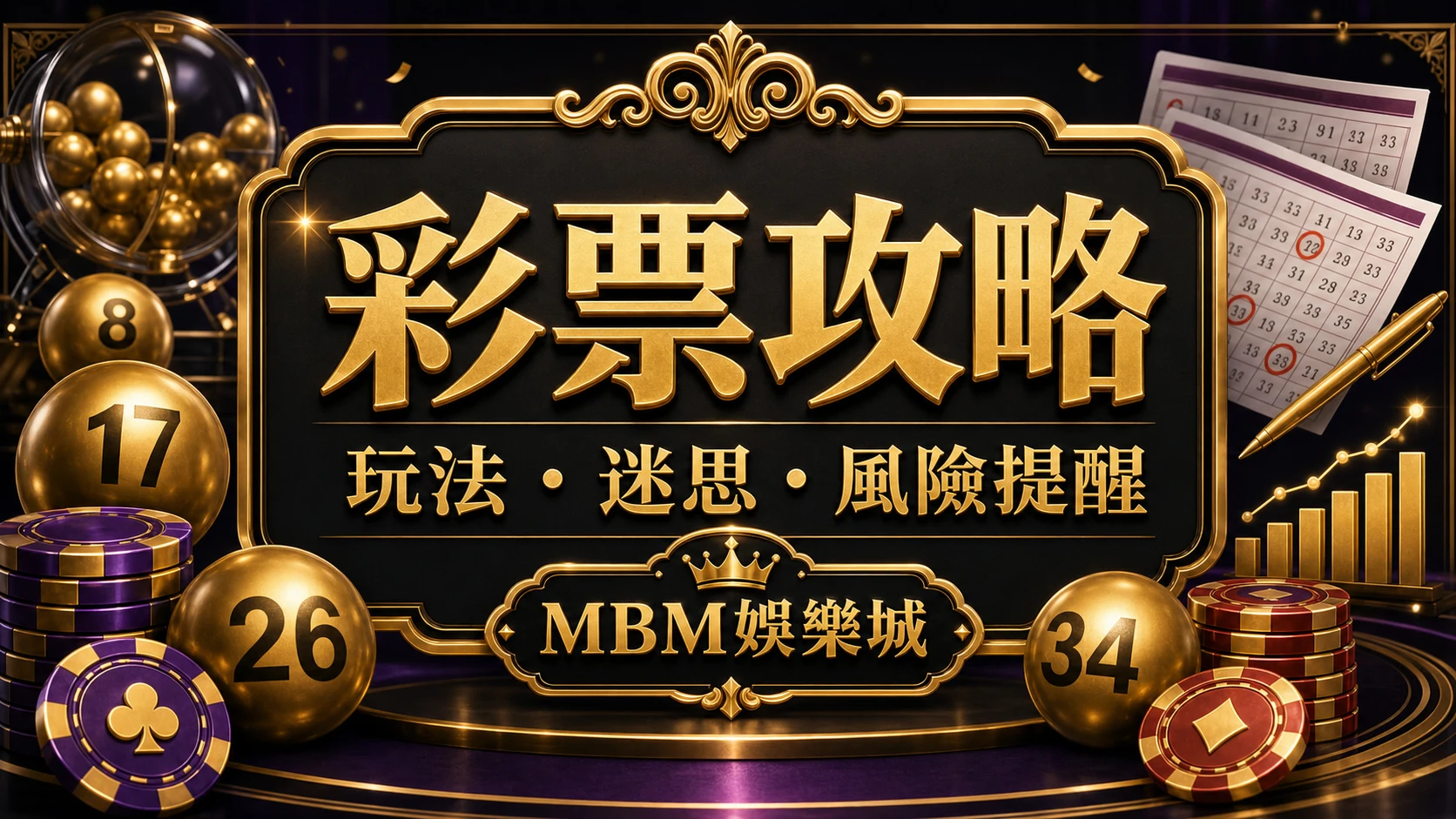 彩票攻略怎麼看？玩法規則、號碼迷思與風險提醒｜大老爺娛樂城