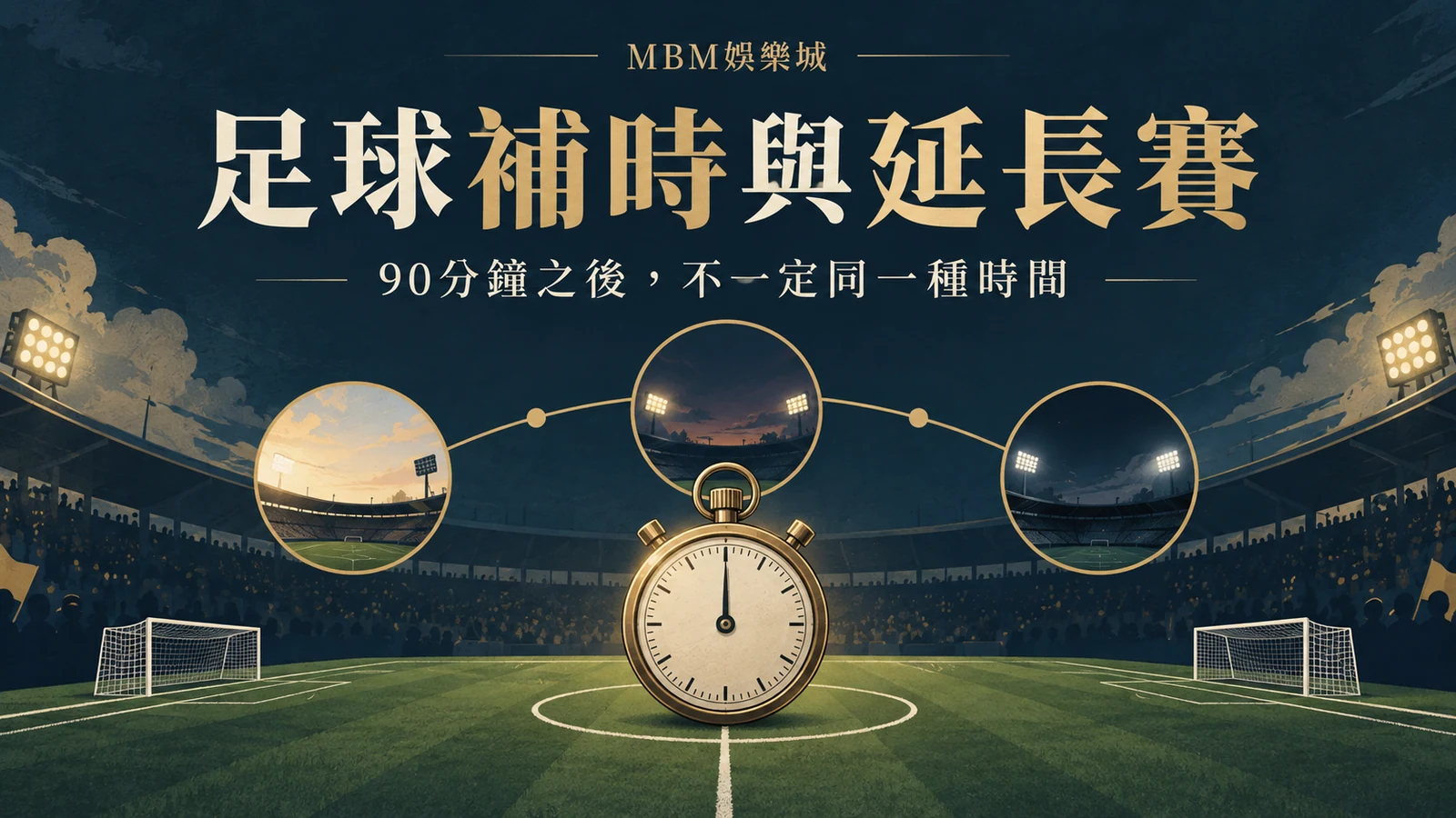 足球 90 分鐘含補時嗎？延長賽與點球要另外看｜大老爺娛樂城