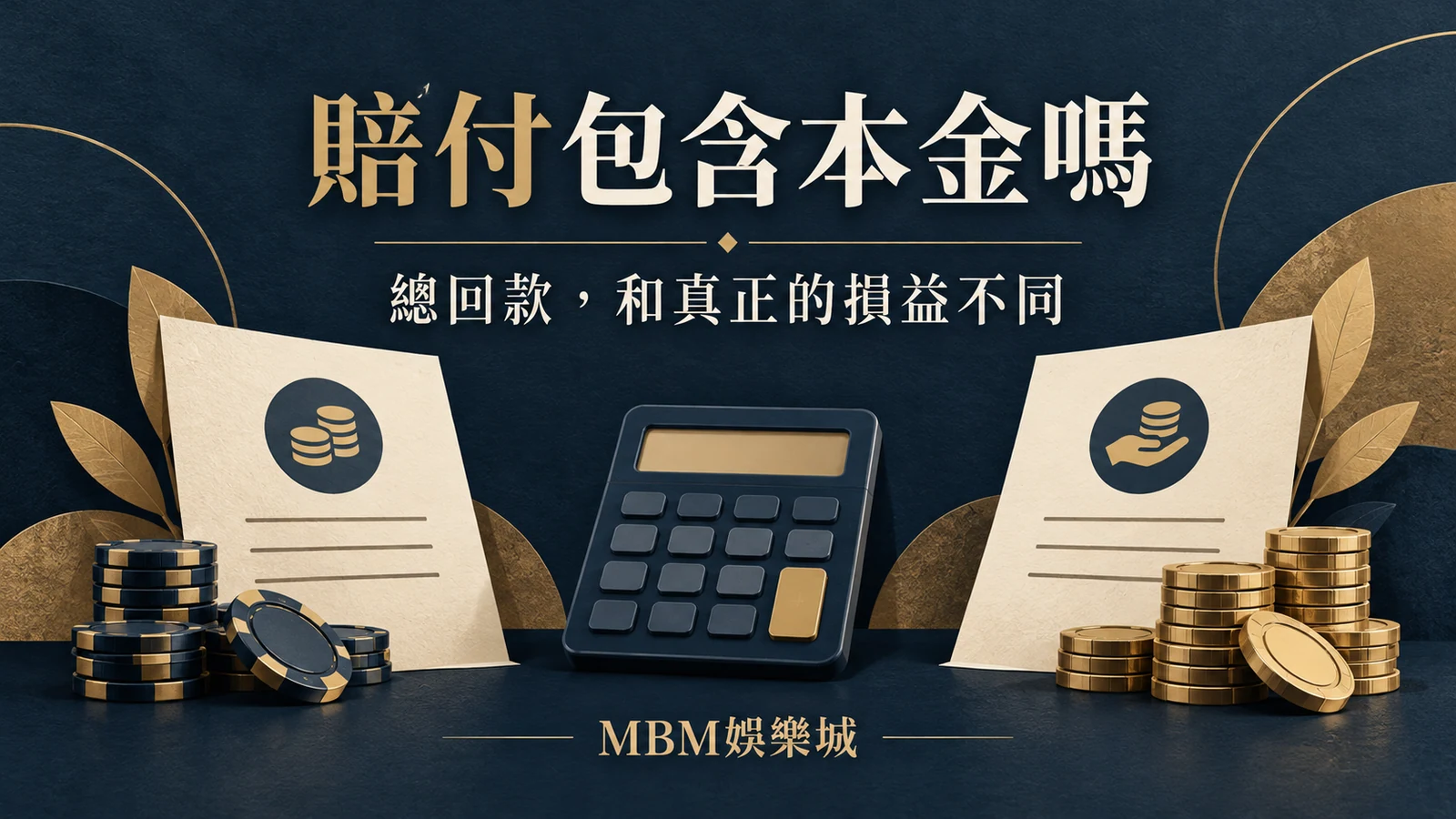 賠付包含本金嗎：總回款，和真正的損益不同